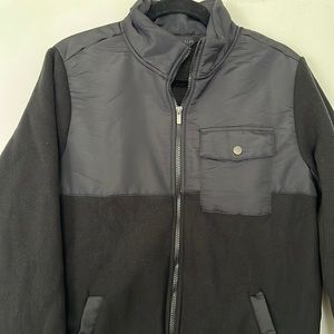 Swiss Alps Zippered Fleece Jacket Mens
